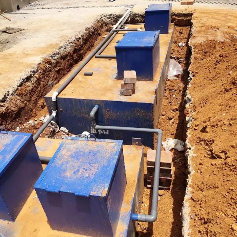 تجهیزات متوسط ​​جامعه فاضلاب خانگی مدفون