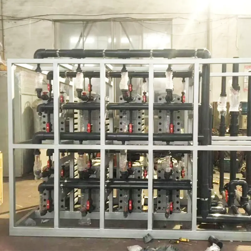 تجهیزات الکترونیکی برای آب خالص تجهیزات رسوب دهنده الکترواستاتیک EDI