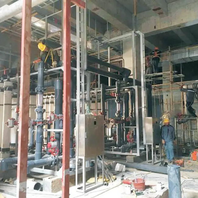 کیس کارگاه تصفیه آب در محل